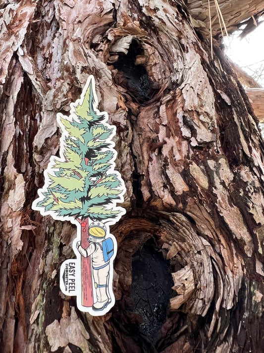 Tree Hugger Sticker